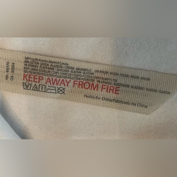 Free People White Puff Sleeve Blouse, size Small - Picture 4 of 4